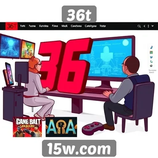 Impacto do site 36t na comunidade gamer